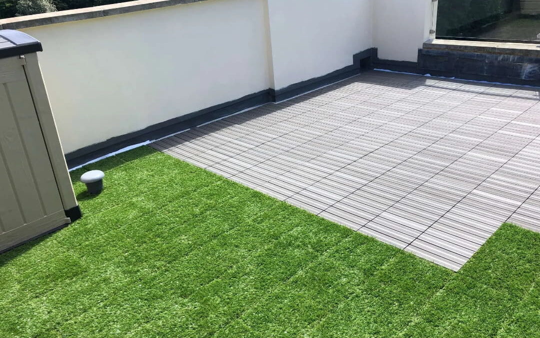 Astro turf tiles